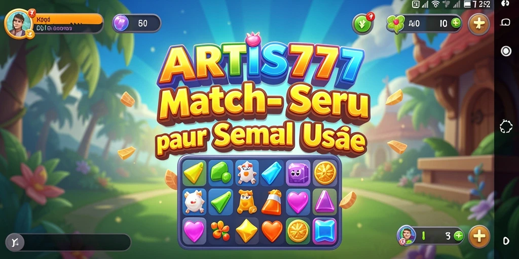 Gameplay seru dari ARTIS777 dalam kategori Match-3.