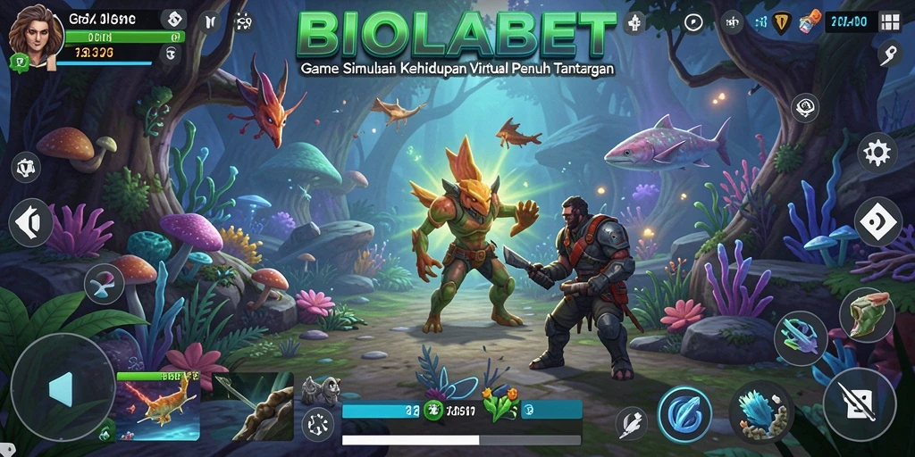 Screenshot gameplay <strong>BIOLABET</strong> menampilkan pengalaman simulasi yang imersif dan menarik.