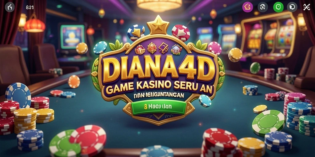 Tampilan menarik dari gameplay Kasino DIANA4D.