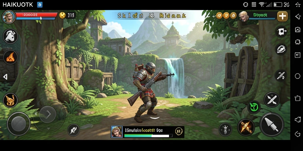 Tampilan gameplay HAIKUOTK yang memukau dan interaktif.