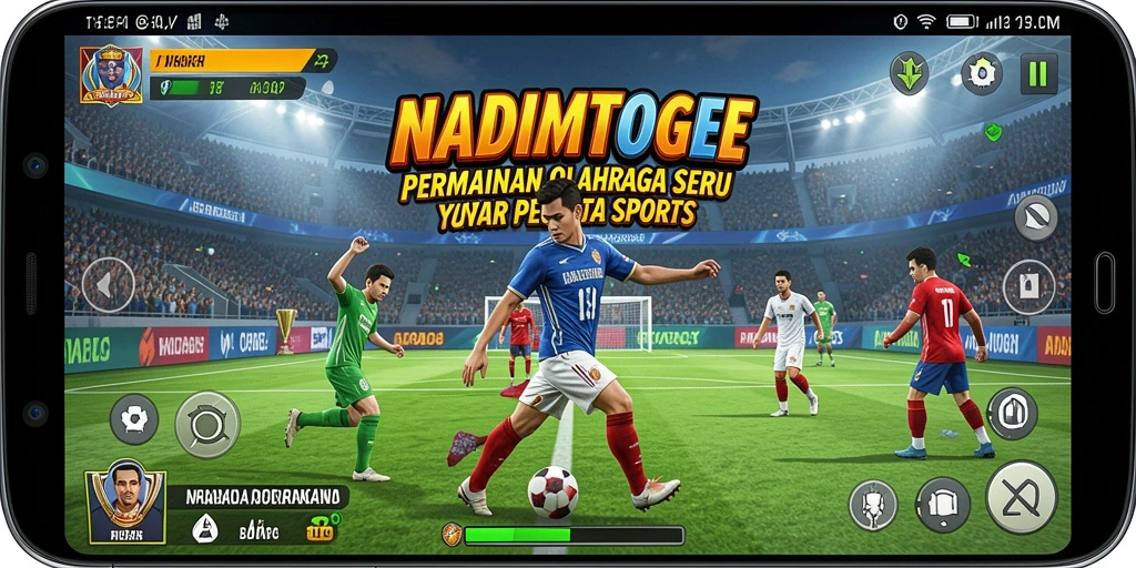 Tampilan menarik dari gameplay <strong>NADIMTOGEL</strong> yang penuh aksi olahraga.