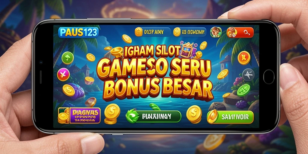 Tampilan gameplay Slot yang seru dan menghibur di PAUS123.