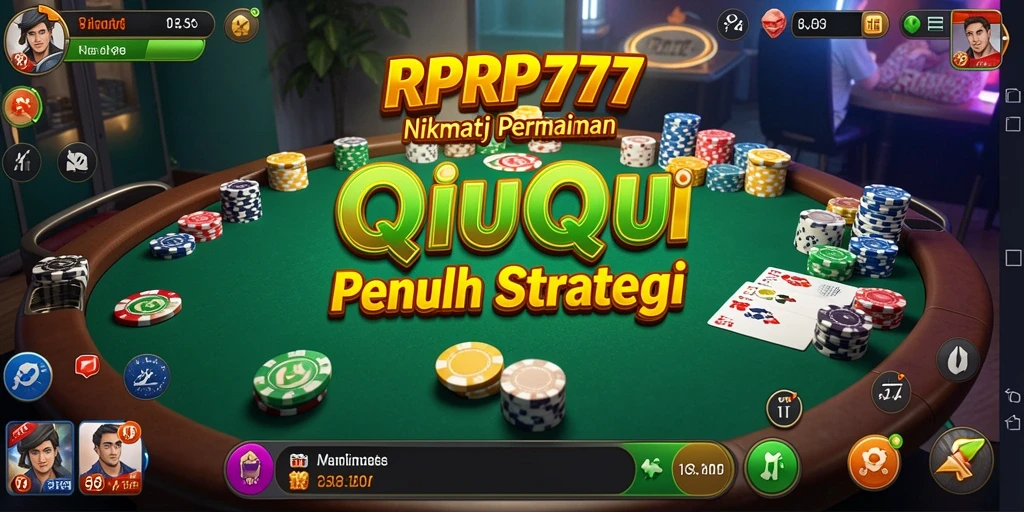 Tampilan gameplay menarik dari RPRP777 yang menggambarkan momen seru QiuQiu.