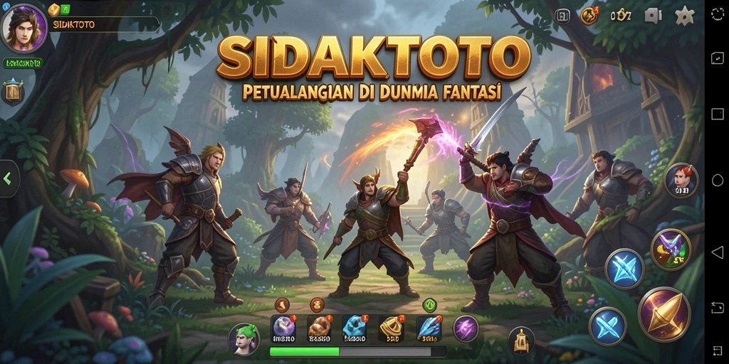 Tampilan menarik dari gameplay SIDAKTOTO yang memukau.